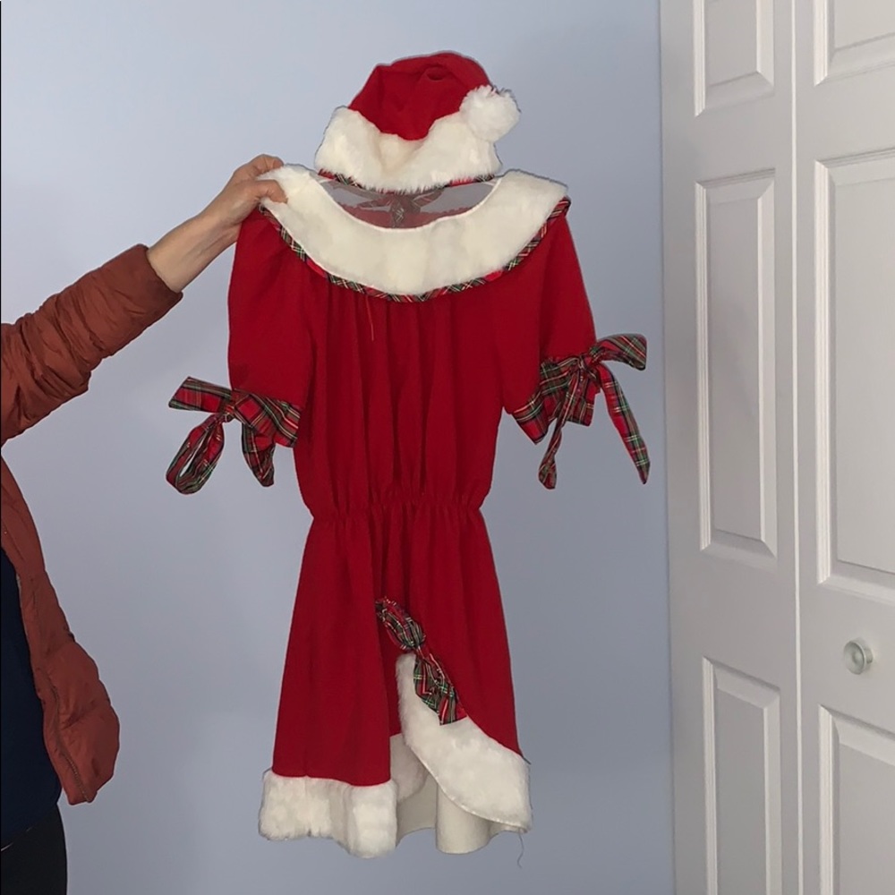 Mrs clause Christmas costume